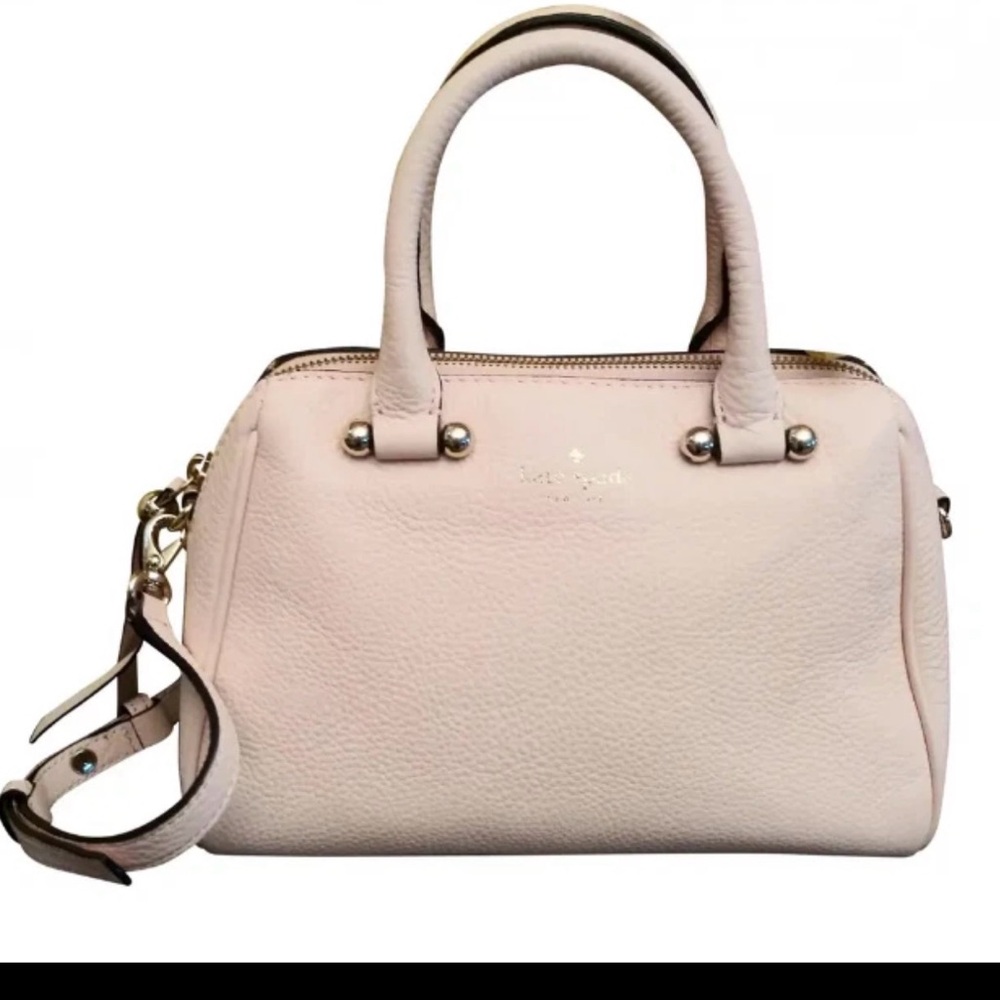 Kate Spade Vintage Soft Pink Satchel Mini Brantley CrossBody Preowned Condition